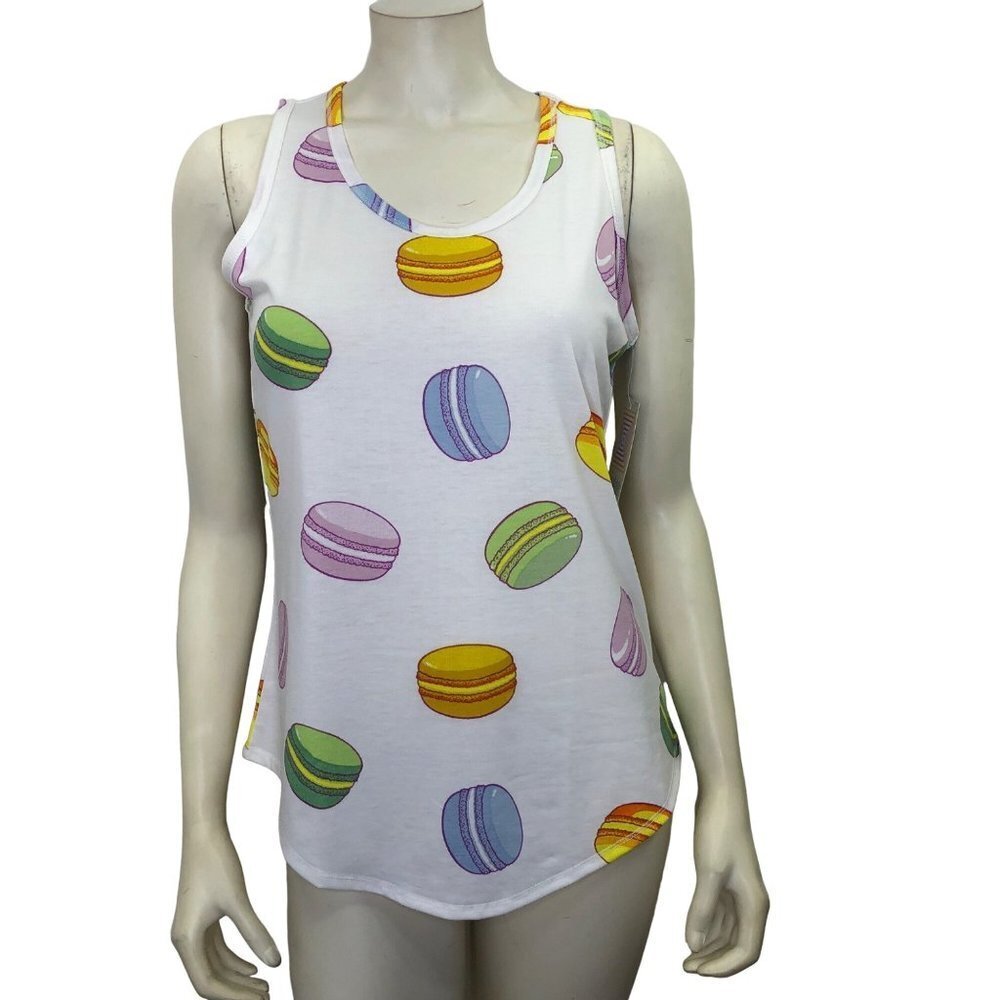LULAROE PRINT TANK TOP MD NEW WITH TAG